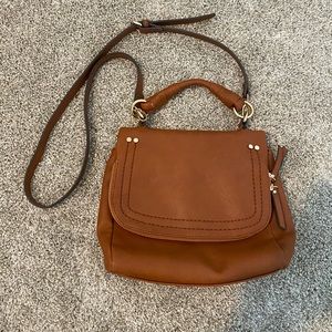 Sole Society Crossbody Purse Handbag
Brown Leather